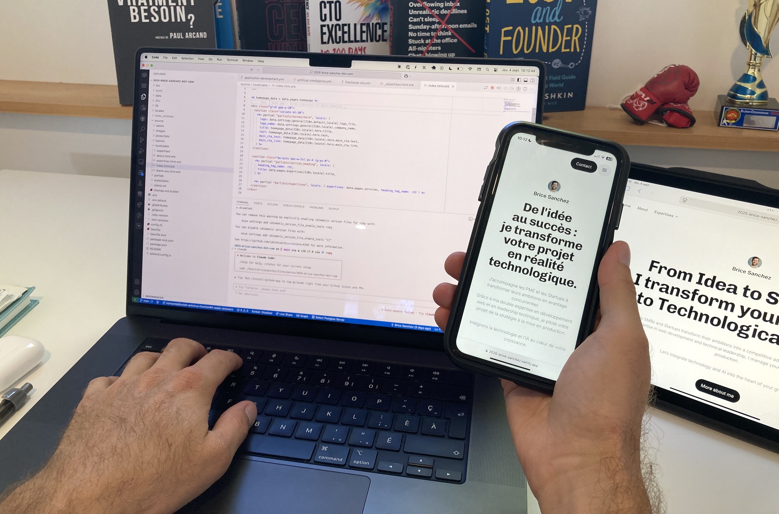 Développement d'application